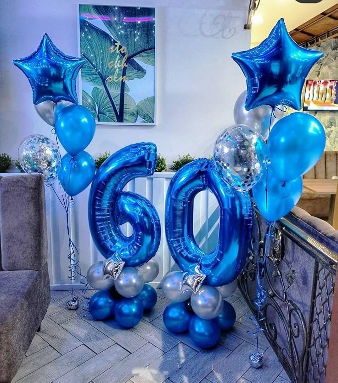 Numbers 50 Balloon 40Inch Cream Balloons - Image 4