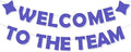 Blue Pre-Introduction Welcome Banner to Join the Team, Welcome Gifts by HINGTAI