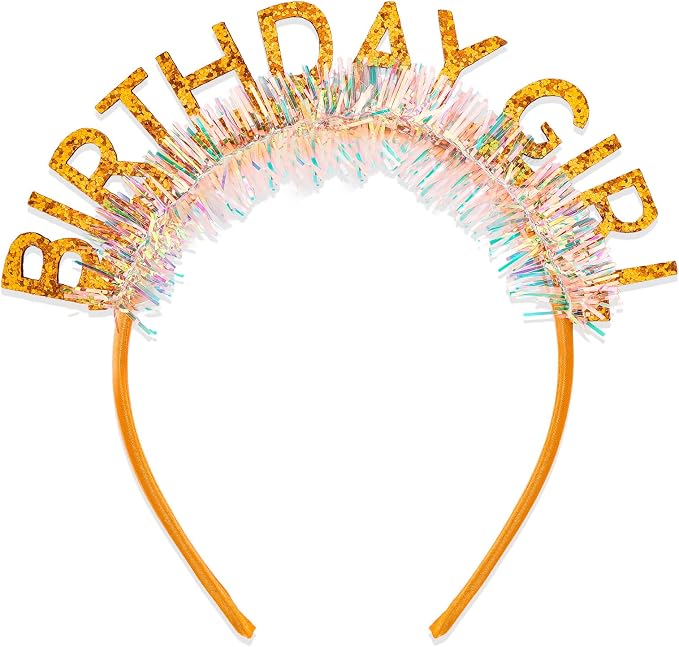 CIEHER Birthday Girl Headband Birthday Crown by CIEHER