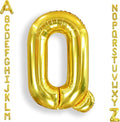 AULE 40 Inch Gold Q Balloon Letter Foil A-Z Birthday Big Alphabet | Birthday by AULE