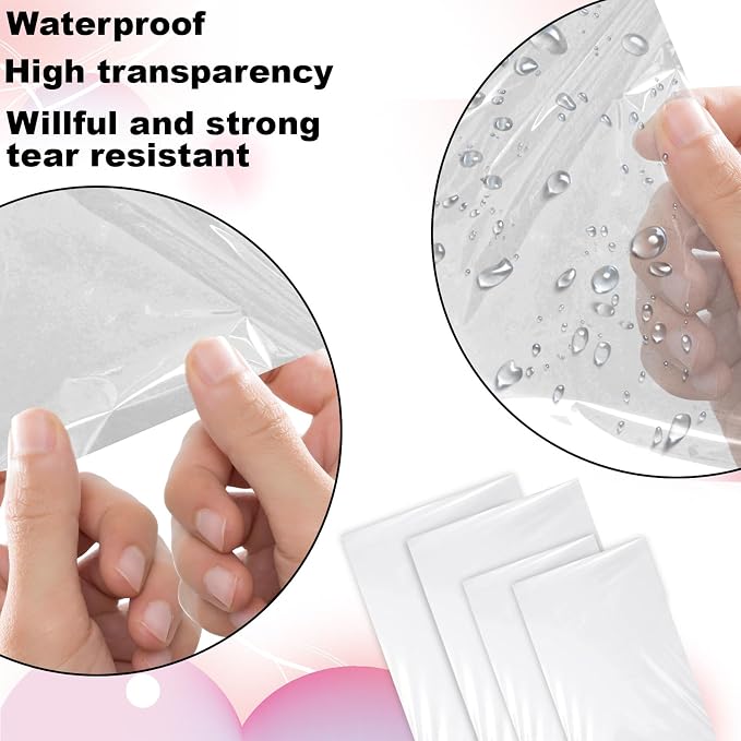 4 Pcs Large Balloon Bags, Plastic Balloon Transport Bags, Transparent Giant - Image 3