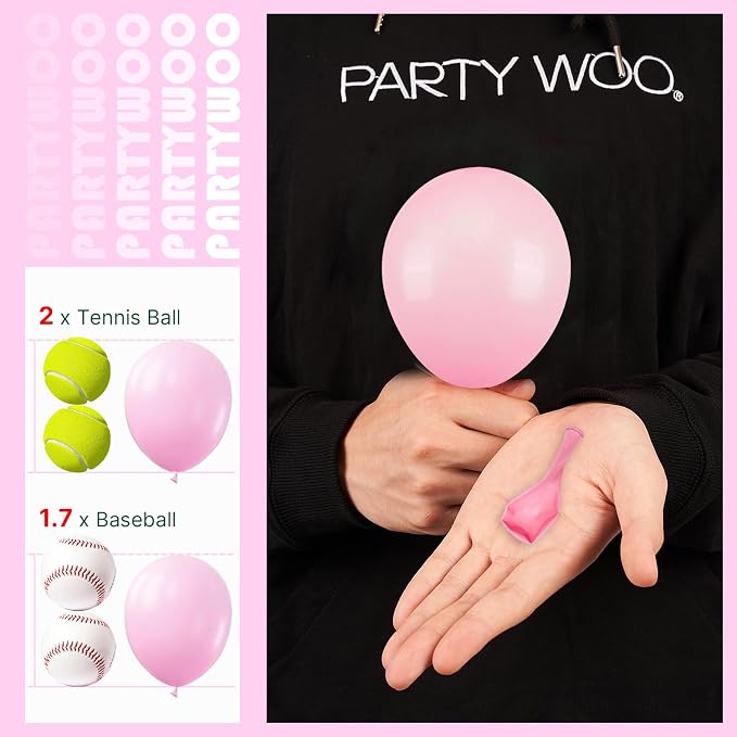 PartyWoo Pastel Balloons 50pcs Small Mini Pastel Rainbow Balloons 5 Inch | - Image 3