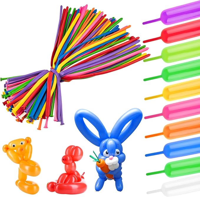 260 Balloons 100 PCS Multi by YXYL