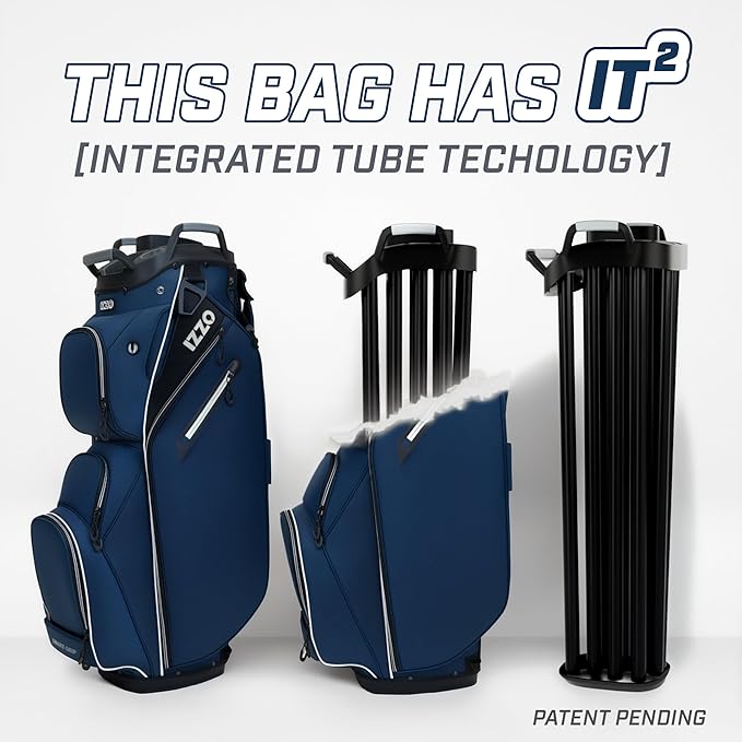 Izzo Ultimate Organizer Golf Cart Bag
