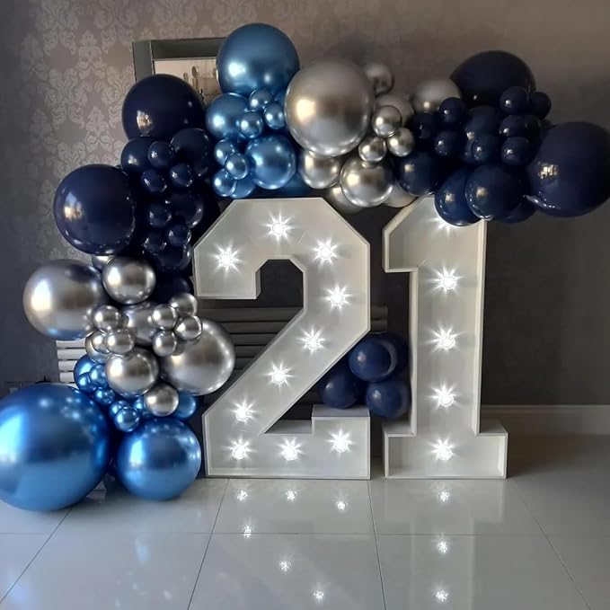 Blue Balloon Arch Kit - Image 4