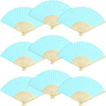 50 Piece Paper Fans by Grosun