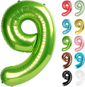 Light Green Number 9 Balloon 40 Inch by IWERP