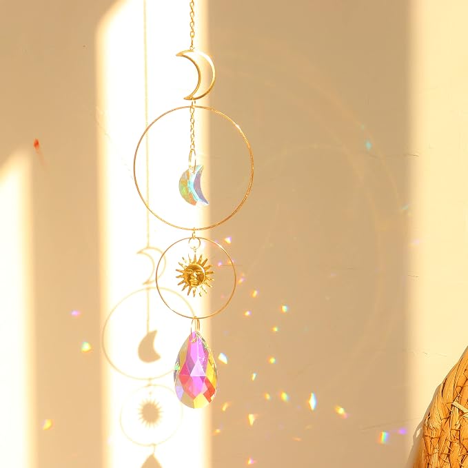 ilclviz Suncatcher Crystal Hanging Sun Catcher | Sun Catcher Prism - Image 8