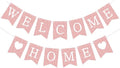 Yeaqee Welcome Home Banner Welcome Back Home Decorations 2 Hearts Sign by Yeaqee