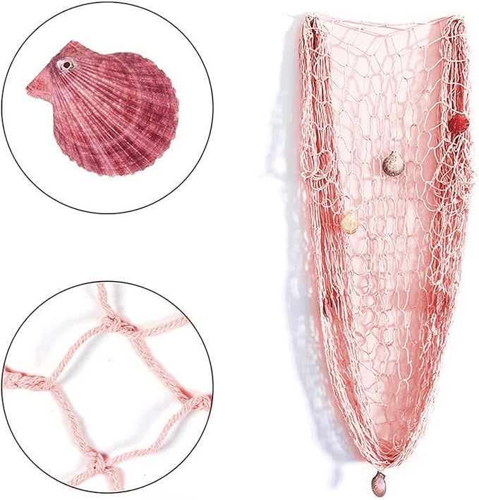 Nature Fish Net Wall Decoration - Image 3