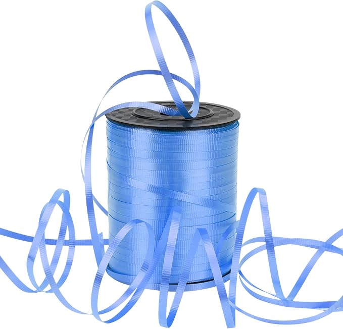 600 Yards Curling Ribbon, Balloon String Roll Ribbon and Bows by Laviria