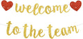 BEISHIDA Welcome to The Team Banner, NO DIY, Office Party Decorations by Beishida