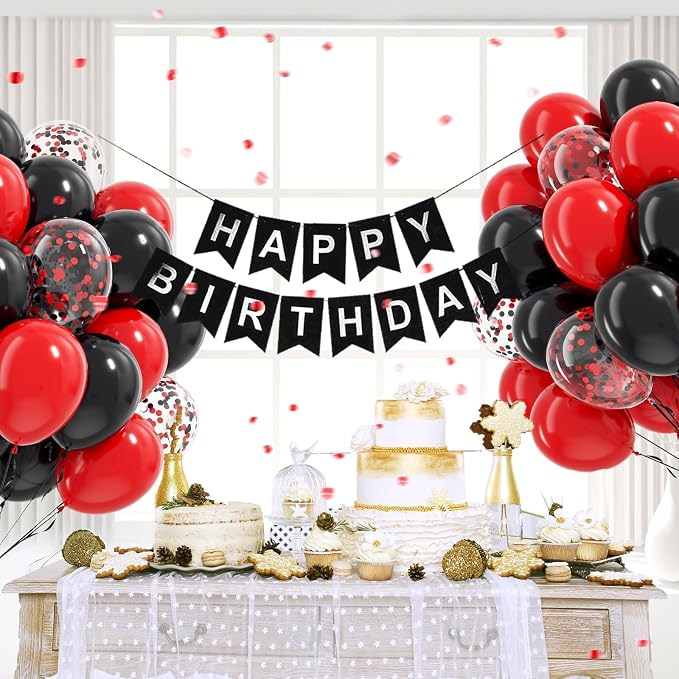 Red and Black Balloons - Image 7