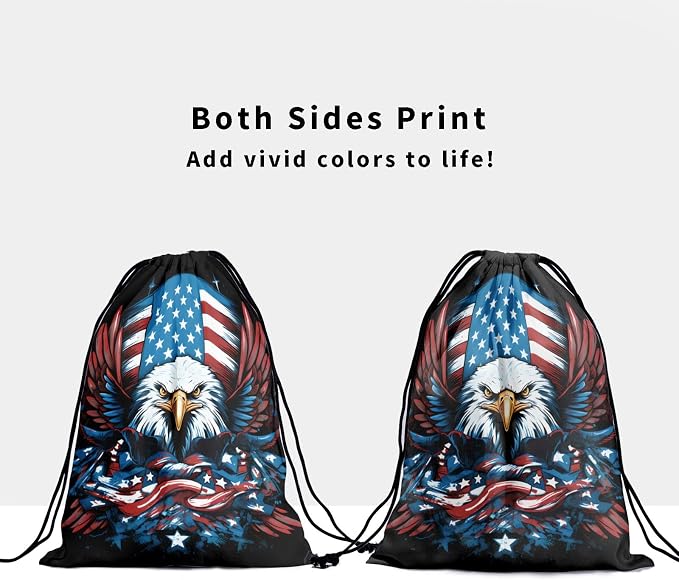 Patriotic Bird Gymnastics Grip Bag - Image 3