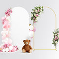 Pureegg Arch Backdrop Stand and Cover Set, 7.2 ft, Celebrations, Easy Assembly by Pureegg