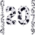 40 Inch Cow Print Number 20 Balloon by TNCDJKPA