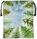 Watercolor Winter Trees Grips Bag by Giwawa