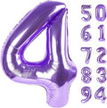 Purple 4 Balloon by IWERP