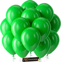 Pro Duralatex Green Extra-Thick Balloons 100 Pack 12 inch | Light Green Balloons by Bezente