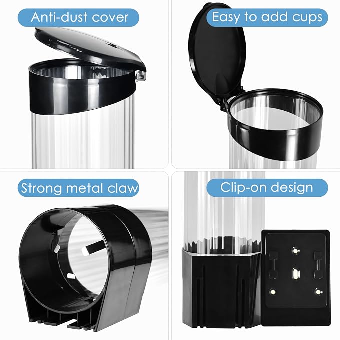 Cup Dispenser Holder for 5oz - 7oz Paper Plastic Cups - Image 3