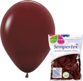 Sempertex Round Deluxe Merlot Balloons, 11 Inch, Graduation, Baby Shower by Sempertex