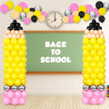 2 Sets Back to School Balloon Column Stand Kit by Lonfliness