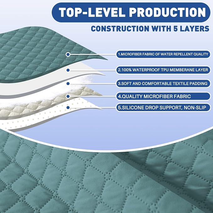 XINEAGE Waterproof Sofa Cover Couch Covers - Image 7
