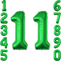 Green Number 11 Balloon 40 Inch, Shiny Foil Duo of Your Special Celebration | by Unknown