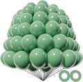 200pcs Sage Green Balloons 5 Inch, Small Mini Latex Balloons by Kawkalsh