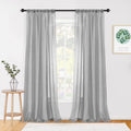 MYSKY HOME Crushed Voile Sheer Curtains by MYSKYHOME