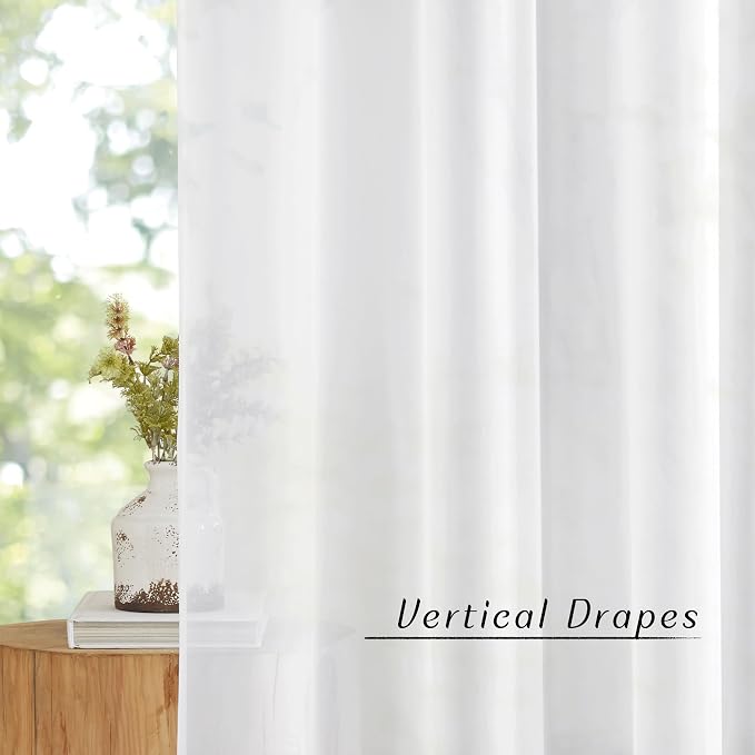 NICETOWN Sheer Window Panel Curtains - Image 3