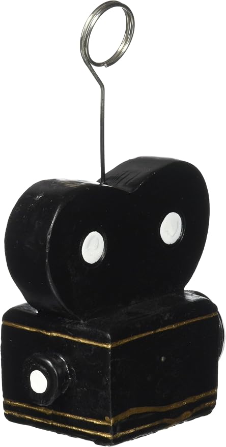 Beistle Movie Camera Photo/Balloon Holder Party Accessory, 6 ounces - Image 3