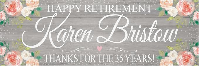 Let's Make Memories Personalized Celebration Banner by LetsMakeMemories