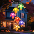 Winzwon Fall Decor Thanksgiving Decorations Solar Lights Wind Chimes | Hanging by Winzwon