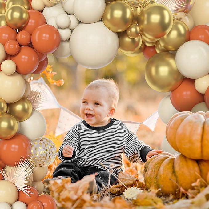 Amandir 153pcs Orange Balloon Arch Garland Kit Different Sizes | 18 12 10 5inch - Image 6
