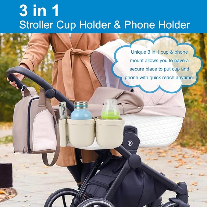 Accmor Stroller Cup Holder - Image 3