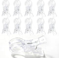 10 Pack Clear Plastic Balloon Arch Clips Spring Clamps Backdrop Balloon Garland by Unknown