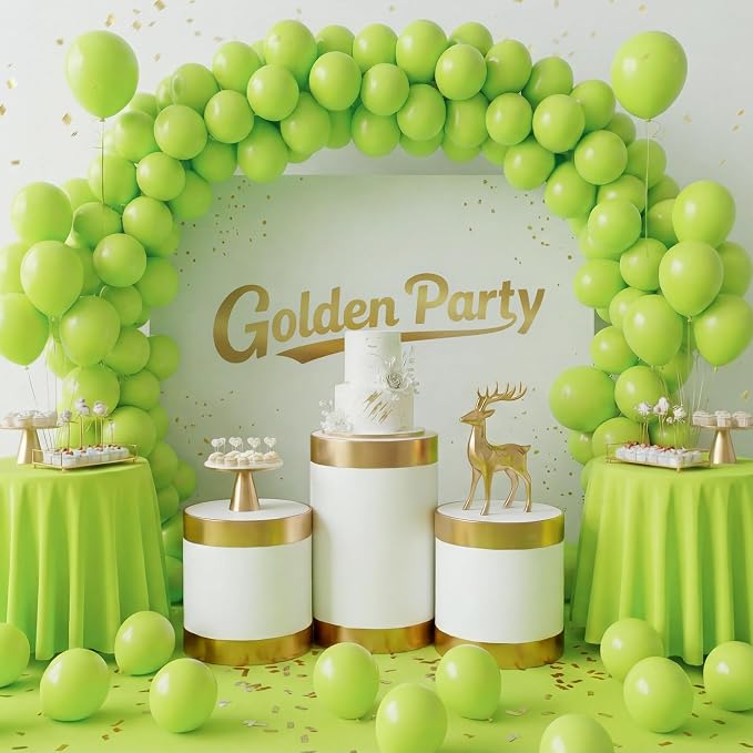 Lime Green Balloons, Baby Shower, Anniversary, Graduation, Wedding Decorations - Image 7