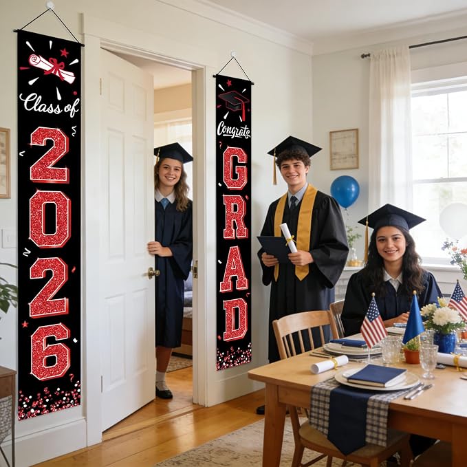 Graduation Decorations 2026 Porch Banner, Graduation Banner Class of 2026 - Image 6