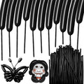 100Pcs Black 260 Balloons, Long Balloon by HYKJNBW