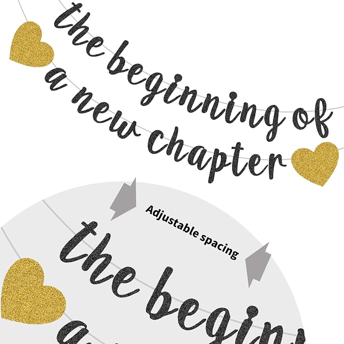 The Beginning of a New Chapter Banner Funny Going Away Party Graduation Happy - Image 5