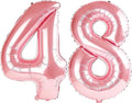 40 Inch Number 48 Balloons for 48th Birthday Party Decorations, 0-100 Jewelry by FOBELEC