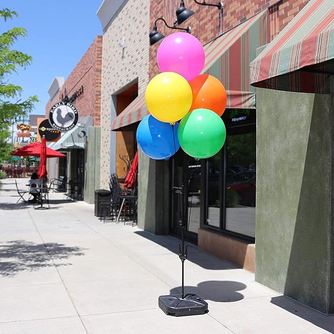 BalloonBobber - Weatherproof Reusable Paneled Balloon Cluster Pole Kit - Helium - Image 5