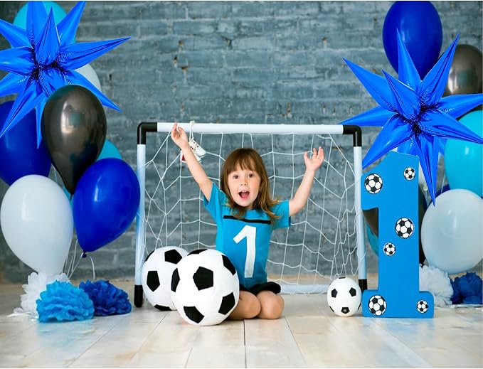 ZAKVOOR 60 Pcs Star Balloons 12 Spike Foil Explosion Party Decoration Balloons - Image 7