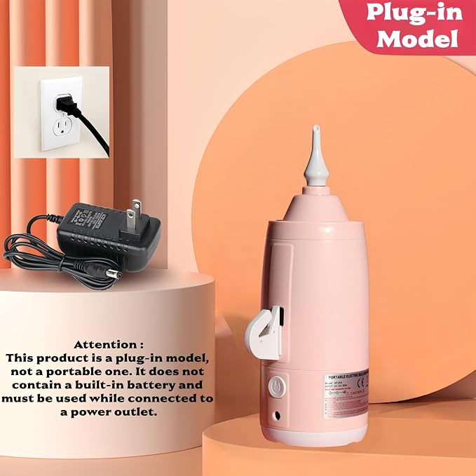 Electric Balloon Pump with Ball Needle, Balloon Inflator - Image 7