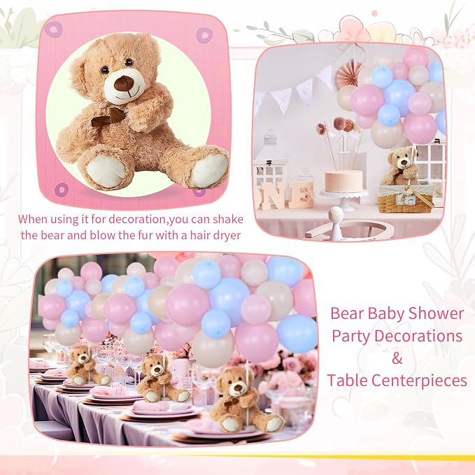 Meooeck 185 Pcs Bear Baby Shower Party Decorations Table Centerpieces 5 Pcs 13. - Image 5