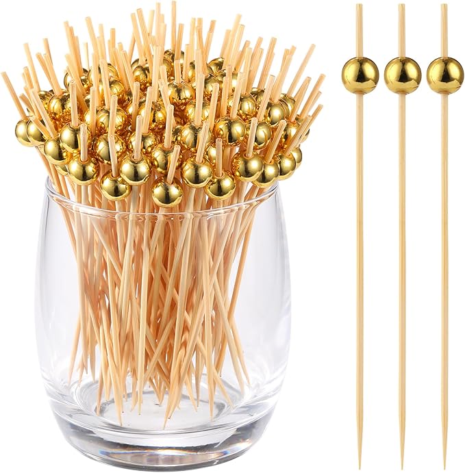 200 PCS Cocktail Picks, Fancy Toothpicks by Unknown