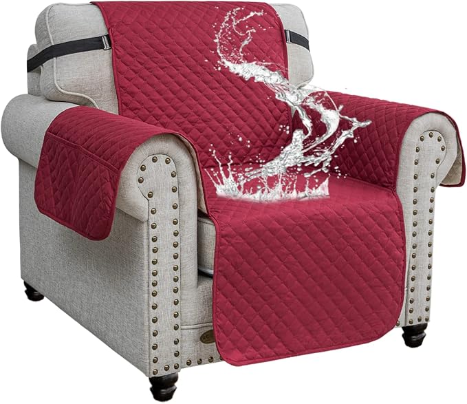 XINEAGE Quilted Chair Sofa Cover Waterproof Chair Covers - Image 7