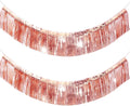 Premium Rose Gold Fringe Tinsel Garland by LILF