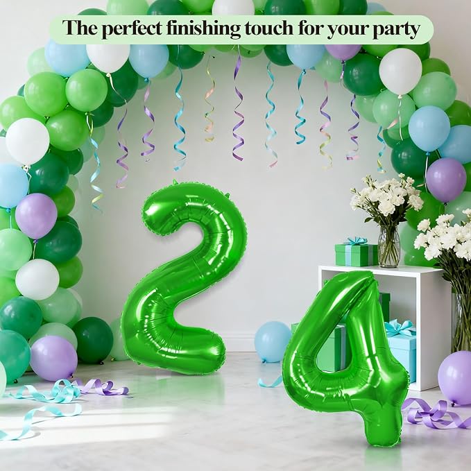 Number 23 Balloons for 23rd Birthday Party Decorations, 0-100 Large No.23 - Image 5